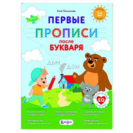 Письмо, мелкая моторика, книга Первые прописи после букваря заказать