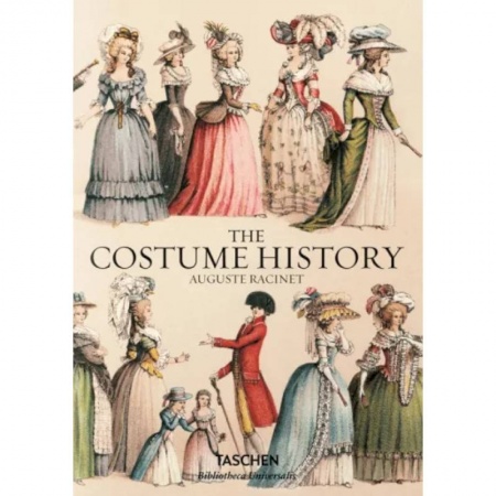 Чтение на английском языке, книга Francoise Tetart-Vittu: The Costume History by Auguste Racinet заказать