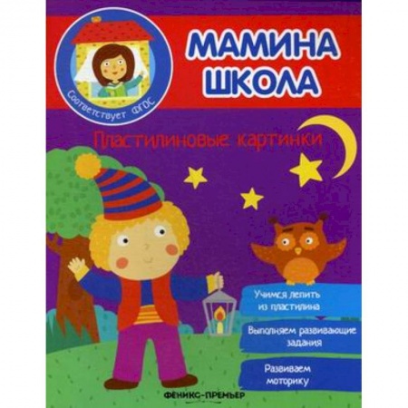 Аппликации и лепка, книга Пластилиновые картинки. ФГОС заказать