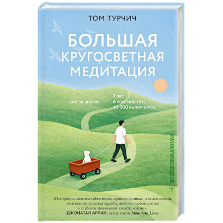 Достижение успеха в жизни, книга Большая кругосветная медитация. Шаг за шагом, 7 лет, 6 континентов, 45 000 километров заказать