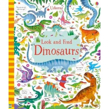 Изучение языков, книга Look and Find. Dinosaurs заказать