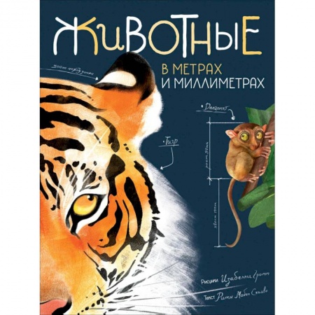 Животный и растительный мир, книга Животные в метрах и миллиметрах заказать