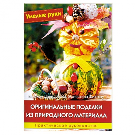 Книги, книга Оригинальные поделки из природного материала. Практическое руководство. заказать
