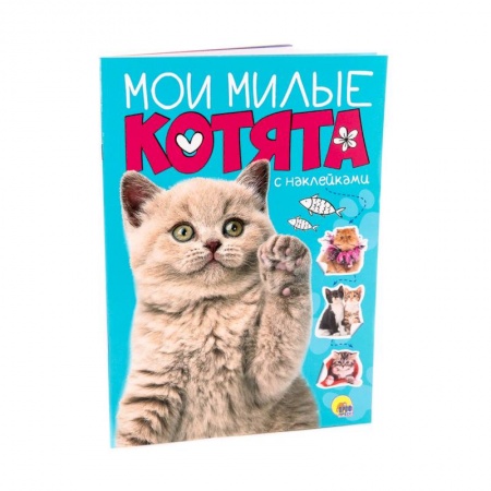 Альбомы, анкеты, дневнички, книга Мои милые котята. С наклейками заказать