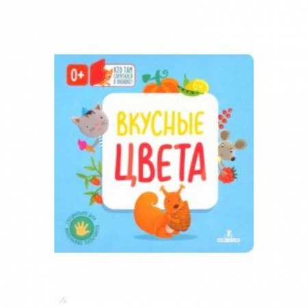 Знакомство с миром, развитие малыша, книга Вкусные цвета заказать
