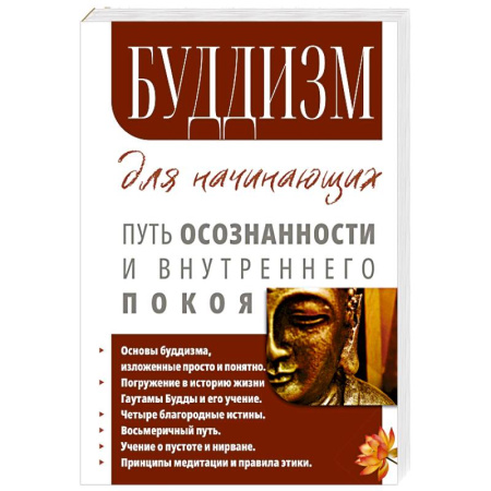 Буддизм. Общие представления, книга Буддизм для начинающих. Путь осознанности и внутреннего покоя заказать