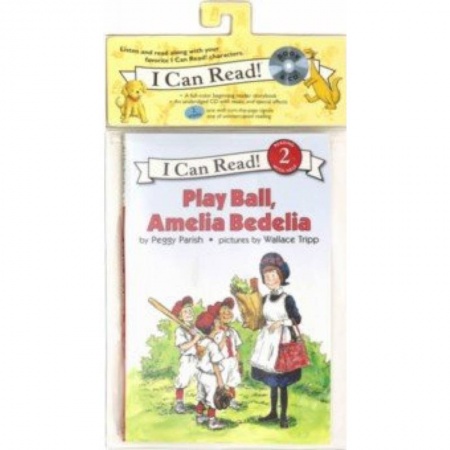 Литература на иностранном языке для детей, книга Play Ball, Amelia Bedelia (Level 2) (+CD) заказать