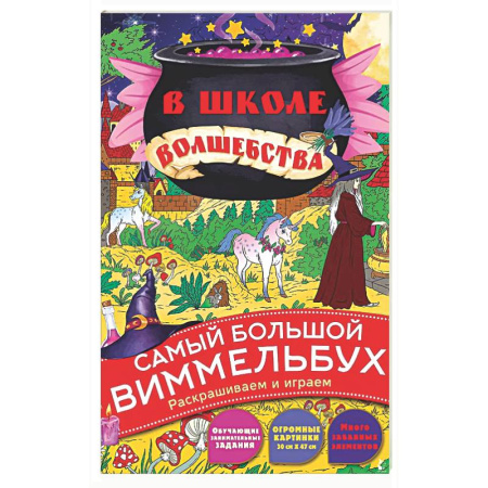 Раскраски на любой вкус, книга В школе волшебства заказать