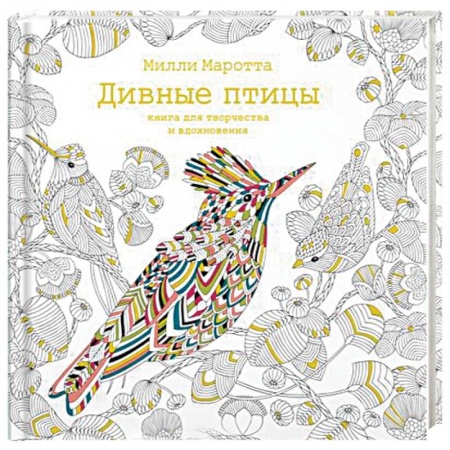 Книги для творчества, книга Дивные птицы. Книга для творчества и вдохновения заказать