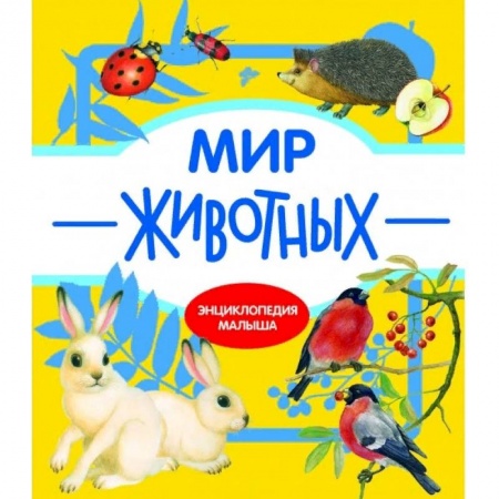 Знакомство с миром, развитие малыша, книга Мир животных заказать