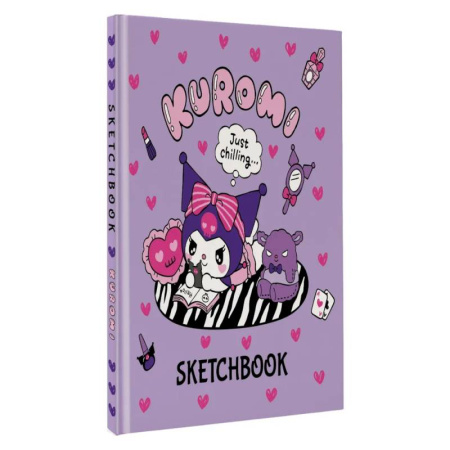 Другое, книга Kuromi. Sketchbook (розовый) заказать