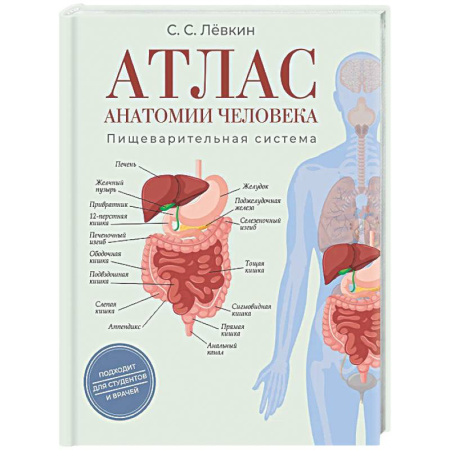 Анатомия и физиология человека, книга Атлас анатомии человека. Пищеварительная система заказать