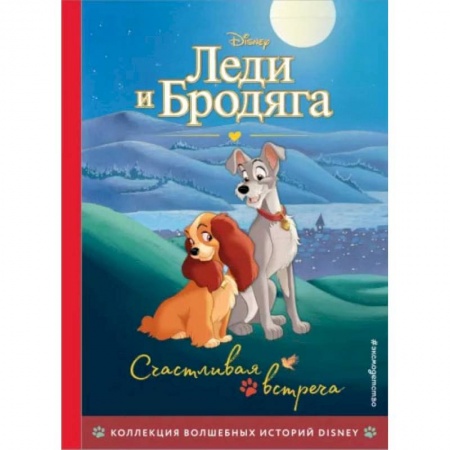 Книги, книга Леди и Бродяга. Счастливая встреча. Книга для чтения с цветными картинками заказать