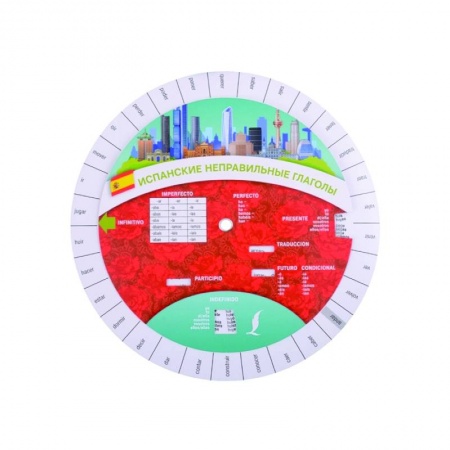 Испанский язык, книга Испанские неправильные глаголы заказать