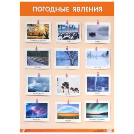 Познавательная литература, книга Погодные явления заказать