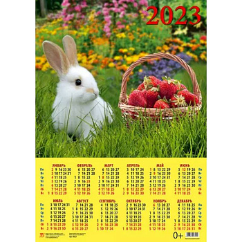 Календарь Год кролика. Дары лета на 2023 год Календарь Год кролика. Дары лета на 2023 год