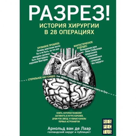 Популярная и нетрадиционная медицина, книга Разрез! История хирургии в 28 операциях заказать