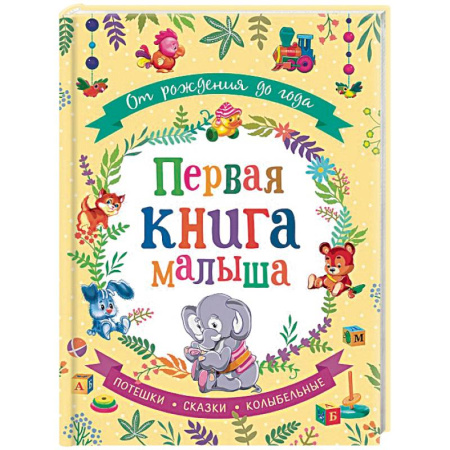 Знакомство с миром, развитие малыша, книга От рождения до года. Первая книга малыша заказать