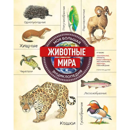Животный и растительный мир, книга Животные мира. Моя большая энциклопедия заказать