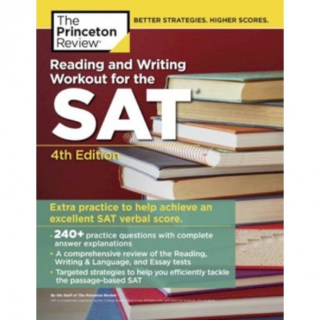 Английский язык, книга Reading and Writing Workout for the SAT заказать
