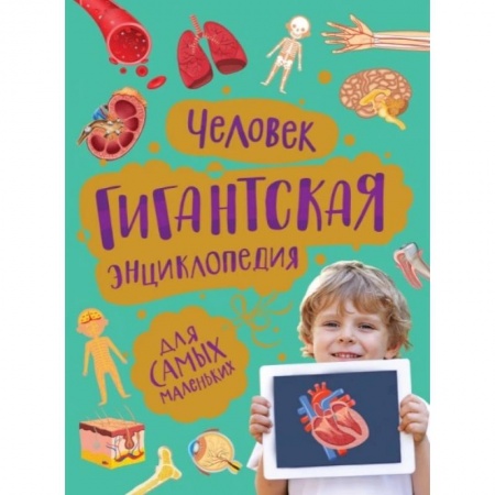 Знакомство с миром, развитие малыша, книга Человек. Гигантская энциклопедия для самых маленьких заказать