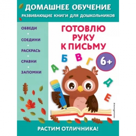 Письмо, мелкая моторика, книга Готовлю руку к письму: для детей от 6 лет заказать