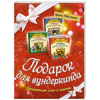 Комплект Подарок для вундеркинда ИЗ 3-х КНИГ Первые уроки творчества