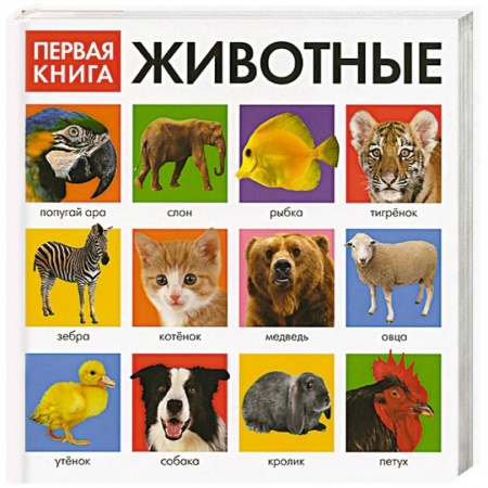 Книги, книга Первая книга. Животные заказать
