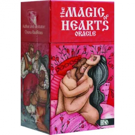 Гадание по картам Таро, книга Oracle magic of hearts заказать