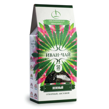 Иван-чай зеленый листовой 50г