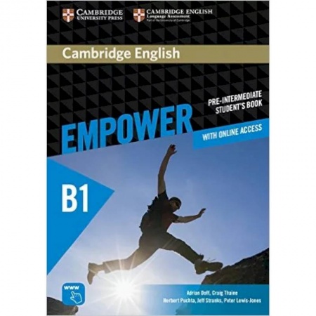Учебники, самоучители, пособия, книга Cambridge English Empower Pre-intermediate Student's Book with Online Assessment and Practice заказать
