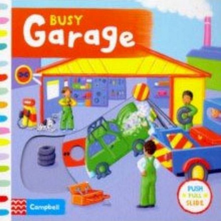 Литература на иностранном языке для детей, книга Busy Garage (Board book) заказать