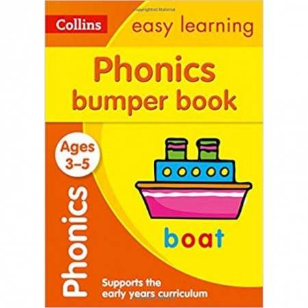 Литература на иностранном языке для детей, книга Phonics Bumper Book. Ages 3-5 заказать