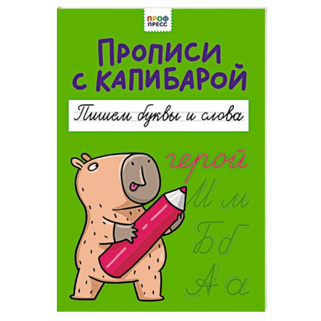 Письмо, мелкая моторика, книга Пишем буквы и слова заказать