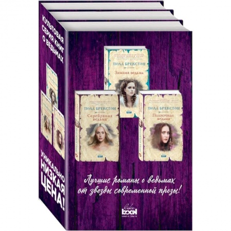 Зарубежное фэнтези, книга Зимняя ведьма. Серебряная ведьма. Полночная ведьма (комплект из 3 книг) заказать