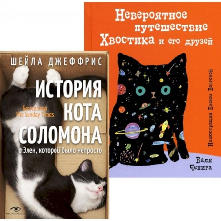Зарубежная современная проза, книга Книги про котиков для всей семьи (комплект из 2-х книг) заказать