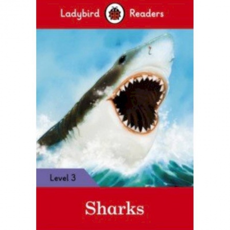 Литература на иностранном языке для детей, книга Sharks + downloadable audio заказать
