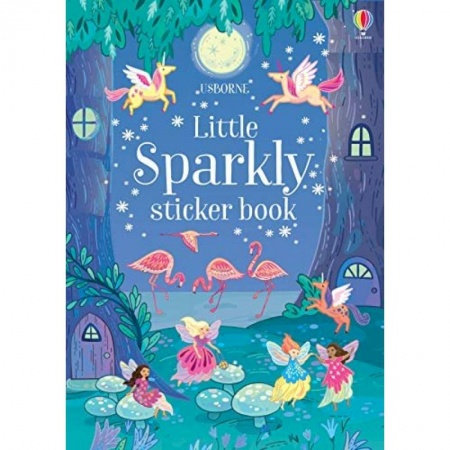 Чтение на английском языке, книга Little Sparkly Sticker Book заказать