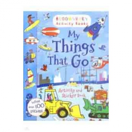 Чтение на английском языке, книга My Things That Go. Activity and Sticker Book заказать