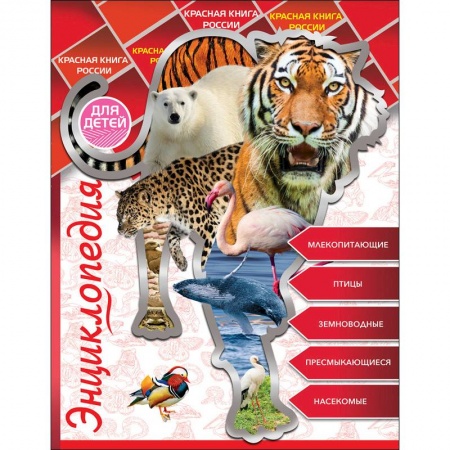 Животный и растительный мир, книга Энциклопедия для детей. Красная книга России заказать
