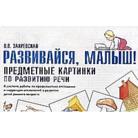 Книги, книга Развивайся, малыш! Предметные картинки заказать
