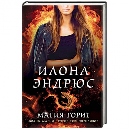 Зарубежное фэнтези, книга Магия горит заказать