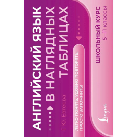 Детям. Школьникам. Студентам, книга Английский язык в наглядных таблицах. Школьный курс. 5-11 классы заказать