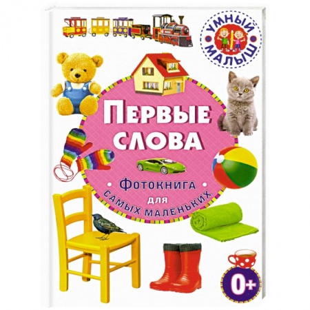 Знакомство с миром, развитие малыша, книга Первые слова. Фотокнига для самых маленьких заказать