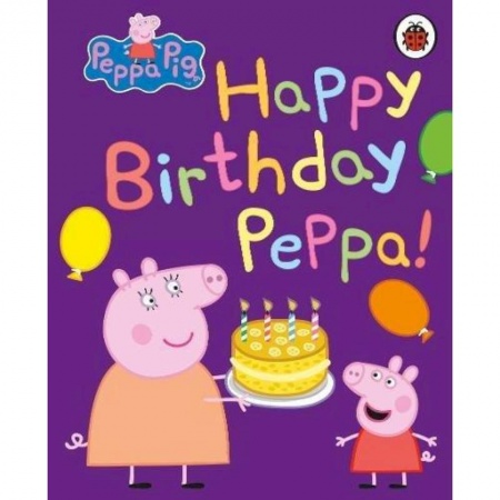 Чтение на английском языке, книга Happy Birthday, Peppa  (board book) заказать
