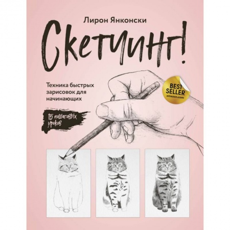 Живопись. Теория и техника, книга Скетчинг! Техника быстрых зарисовок для начинающих. Пошаговые уроки. Янконски Л. заказать