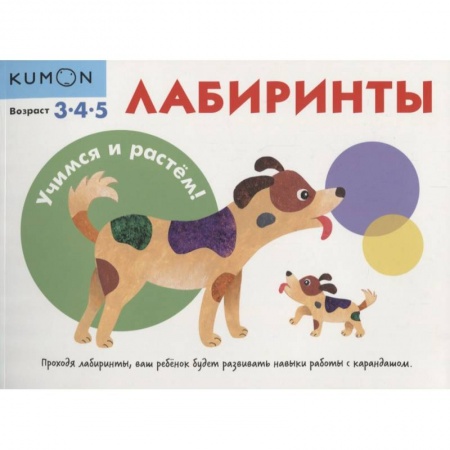 Развитие общих способностей, книга KUMON. Учимся и растём! Лабиринты заказать