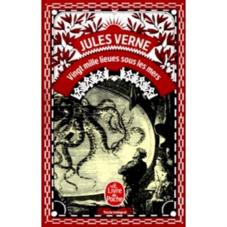 Домашнее чтение на французском языке, книга Vingt mille lieues sous les mers заказать