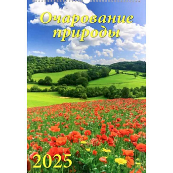 Календарь настенный на 2025 год Очарование природы Календарь настенный на 2025 год Очарование природы