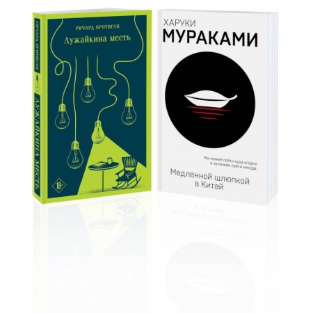 Зарубежная современная проза, книга Набор учитель и его ученик: Мураками 'Медленной шлюпкой в Китай' и Бротиган 'Лужайкина месть'. Комплект Из 2-х книг заказать